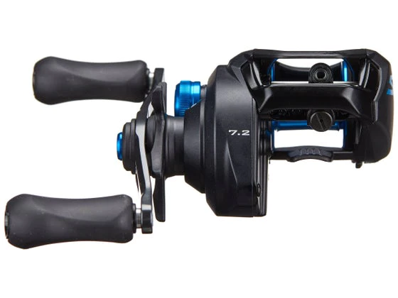 Heavy casting reel for pike and muskie. Shimano SLX DC 150 7.2:1. good-value, reliable reel for big pike in autumn.