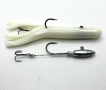 Type of rig using Tube Jig. Lure for bass and pike.